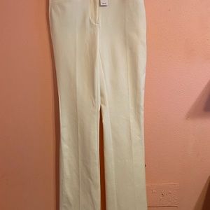 Whit house black market cream slacks